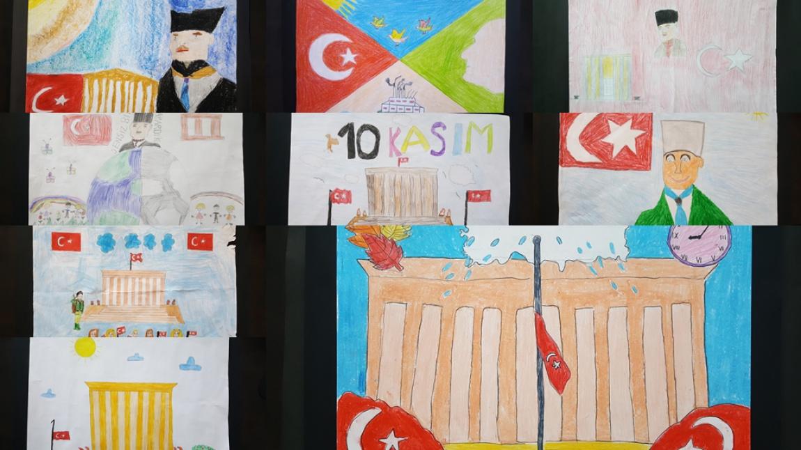 10 Kasım Atatürk'ü Anma Günü Konulu Resim Yarışması